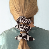 Slick Kids Checkered Hair Tie Bundle (3-Pack)