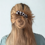 Checkered Hair Tie (Medium Checkered Pattern)