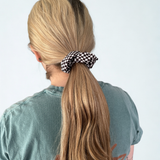 Checkered Hair Tie (Small Checkered Pattern)