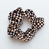 Checkered Hair Tie (Small Checkered Pattern)